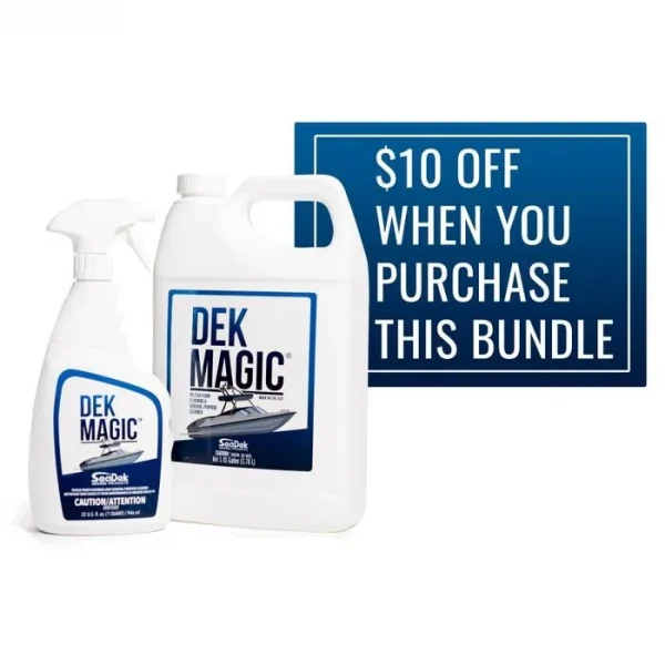 Dek Magic BUNDLE- 1- 32oz Bottle and 1 Gallon Refull Jug